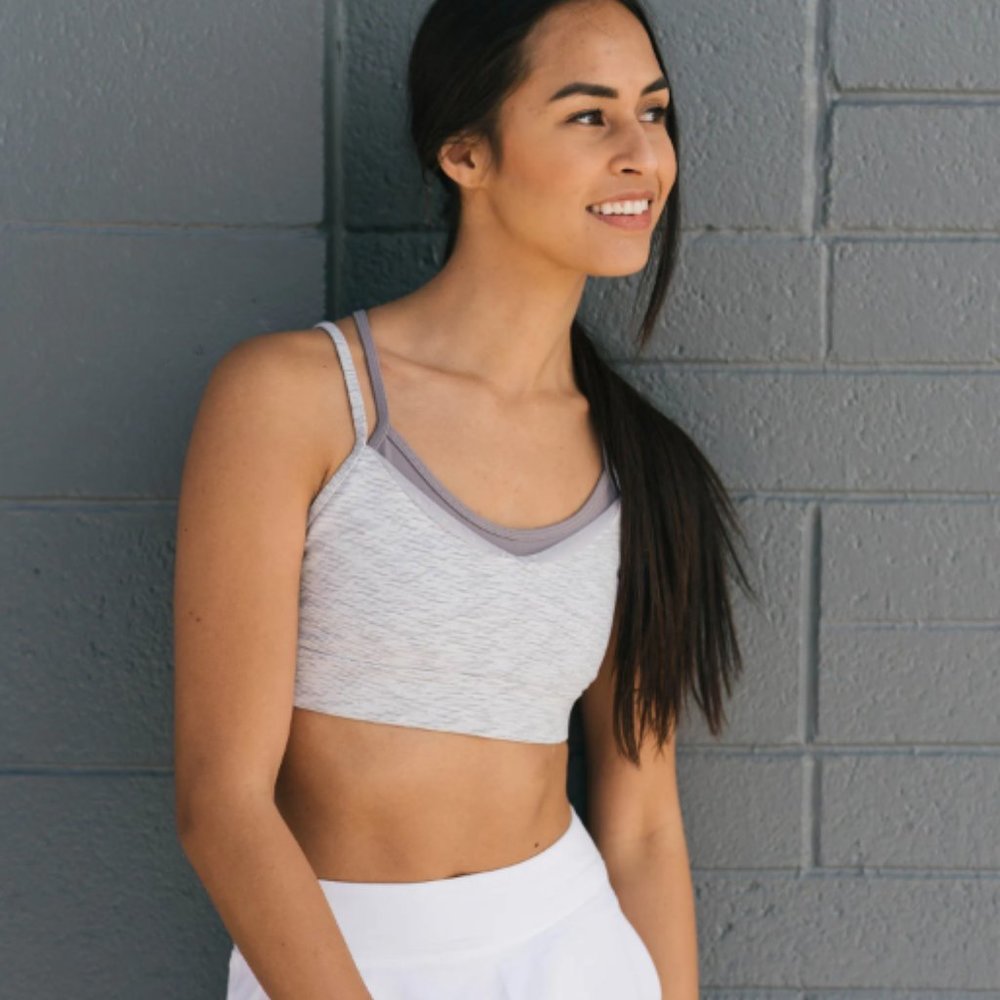 ZYIA Women's Luxe Strappy Bra, Size L